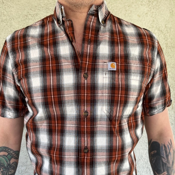 Carhartt Plaid (220) Button Down - Picture 1 of 5